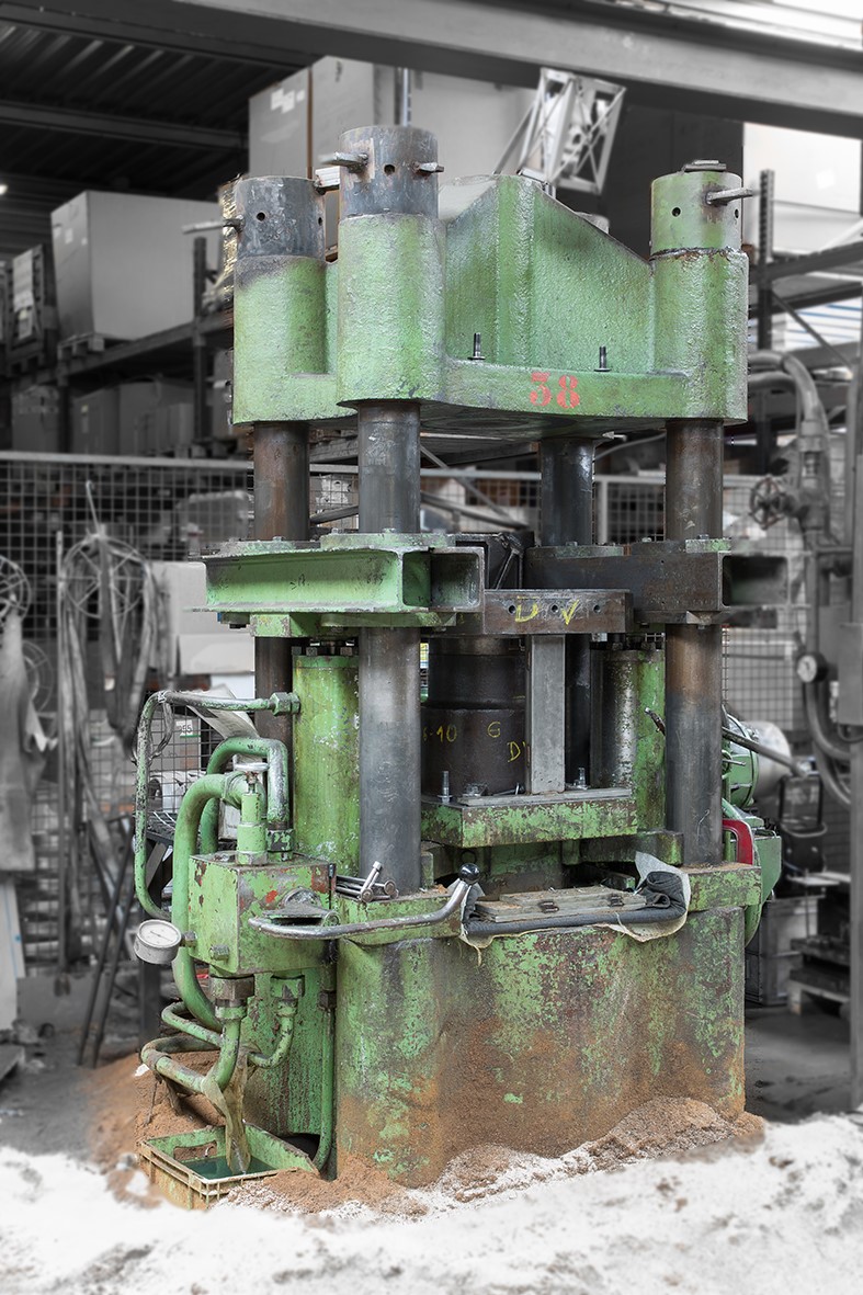Nous donnons une nouvelle vie à nos presses de 1920